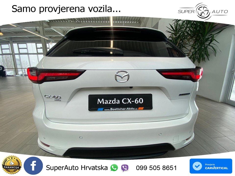 Mazda CX-60 2.5 e-Skyactiv (328 KS) AWD Automatic MATRIX+GR SJED+KAM