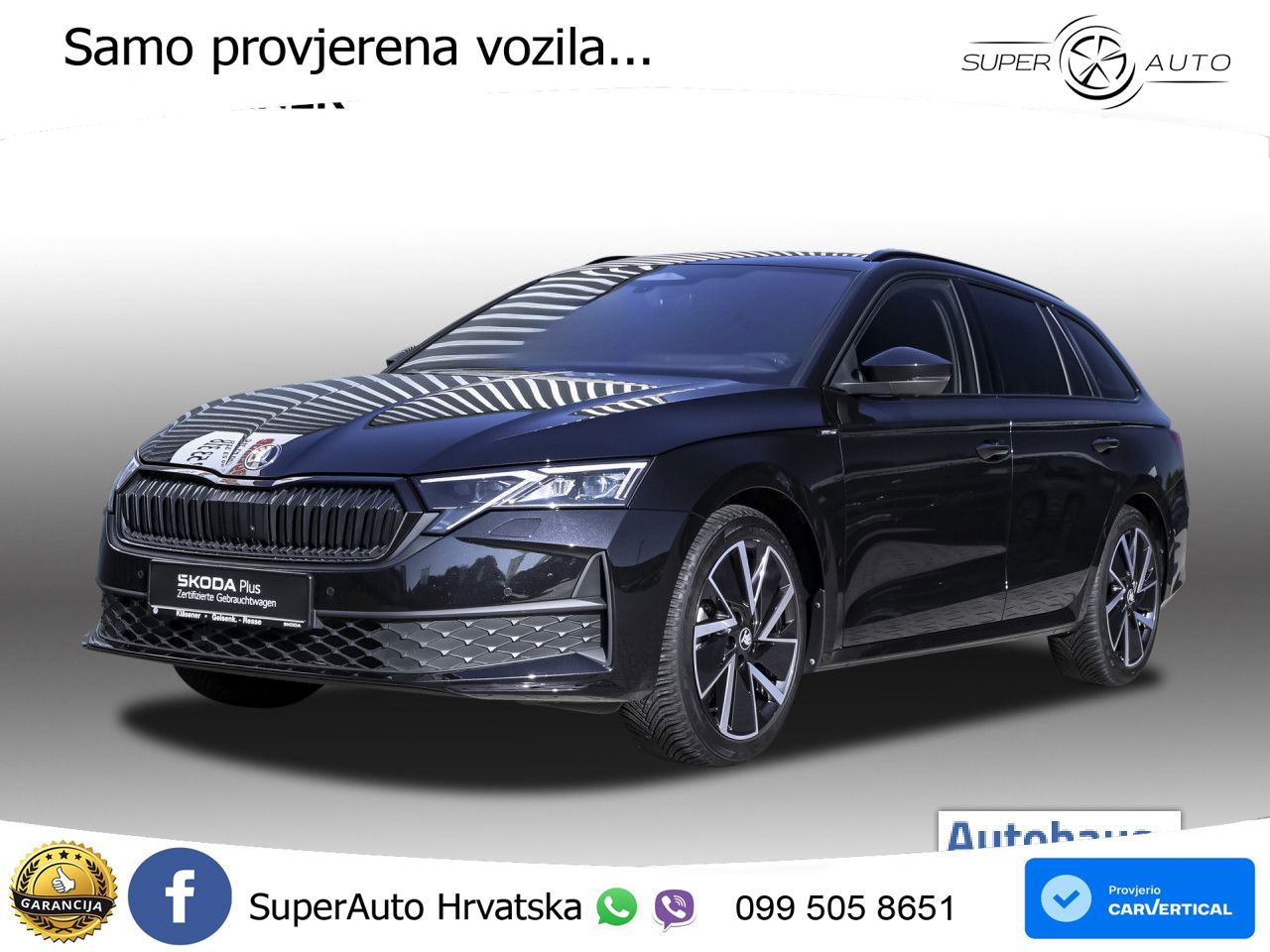 Škoda Octavia Combi 1.5 TSI (150 KS) DSG SportLine LED+GR SJED+ACC