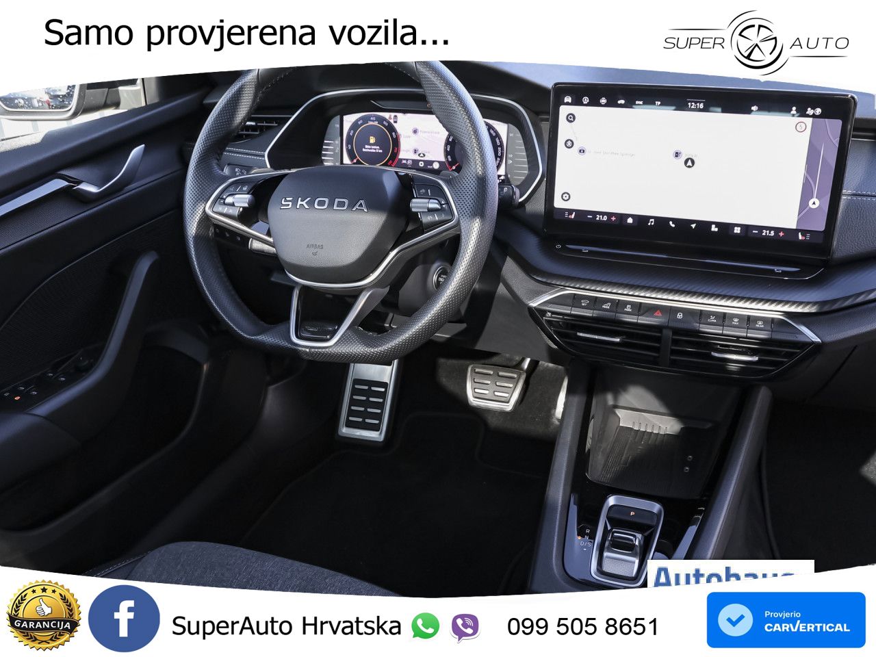 Škoda Octavia Combi 1.5 TSI (150 KS) DSG SportLine LED+GR SJED+ACC