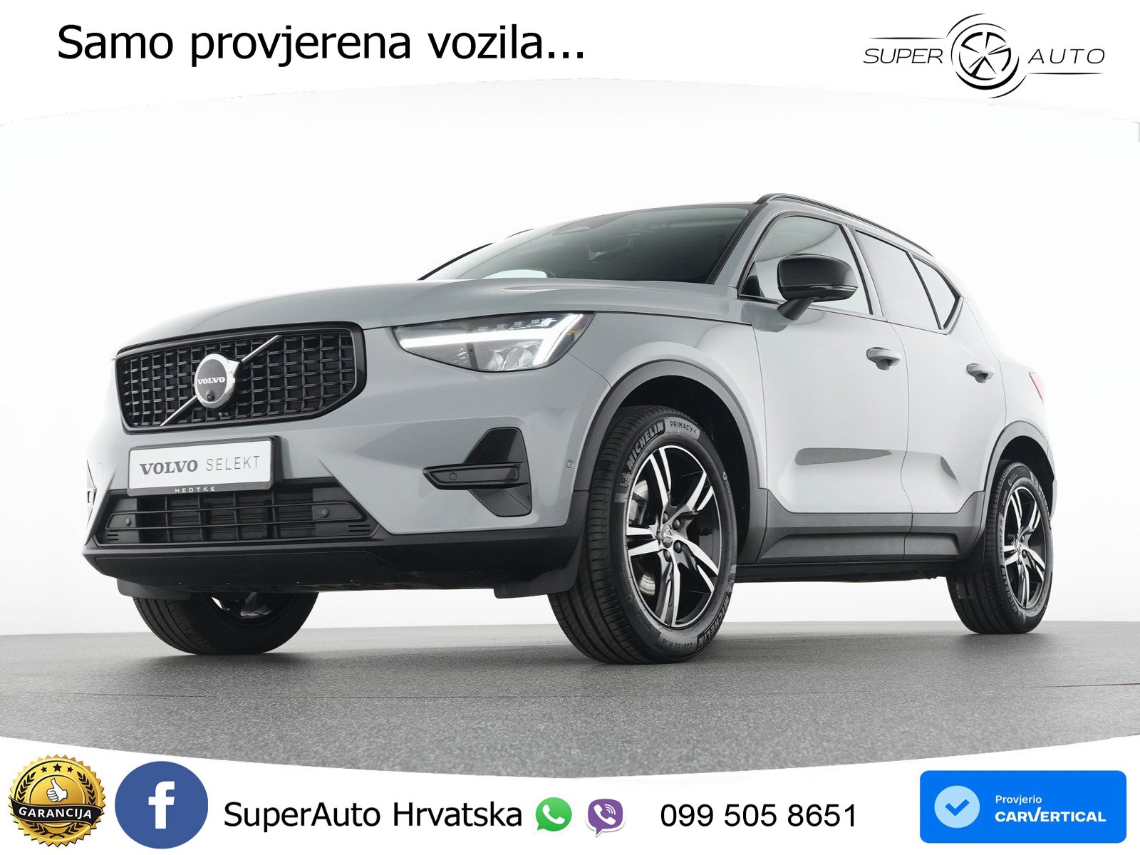 Volvo XC40 2.0 B3 163 KS Automatic ACC+GR SJED+360+PANO