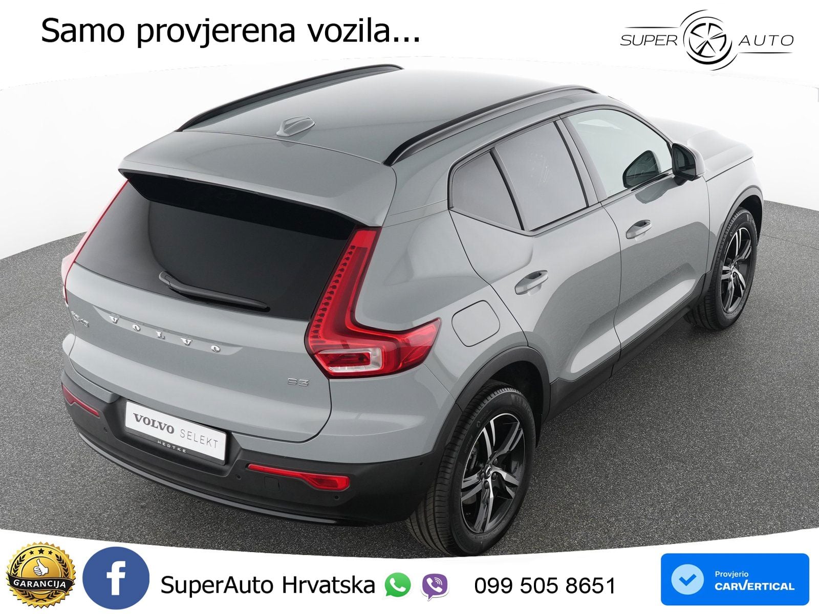 Volvo XC40 2.0 B3 163 KS Automatic ACC+GR SJED+360+PANO