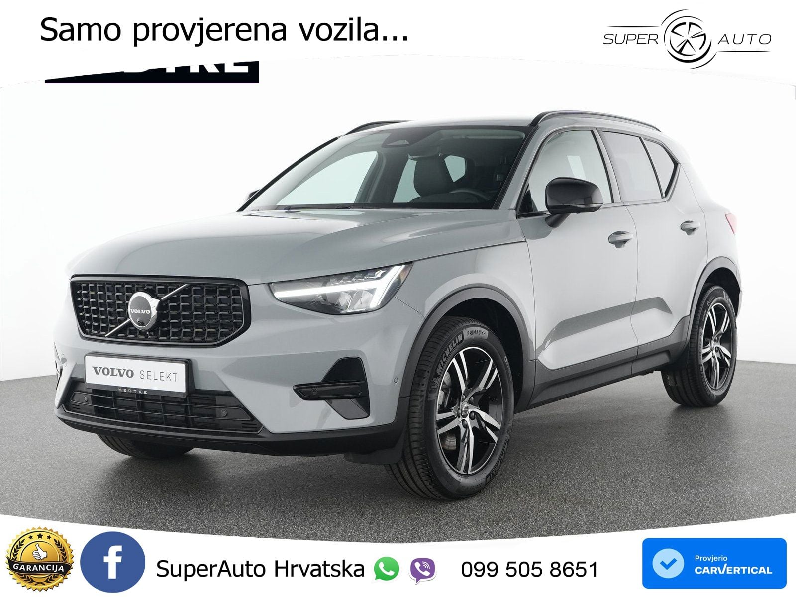 Volvo XC40 2.0 B3 163 KS Automatic ACC+GR SJED+360+PANO