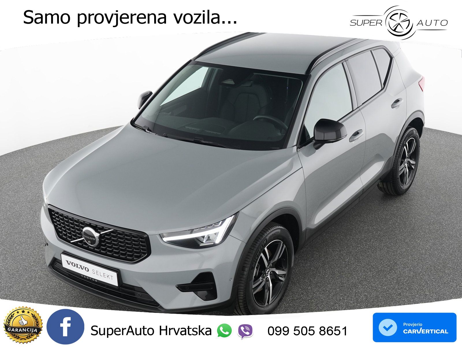 Volvo XC40 2.0 B3 163 KS Automatic ACC+GR SJED+360+PANO
