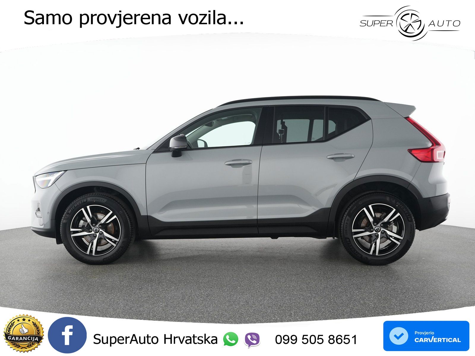 Volvo XC40 2.0 B3 163 KS Automatic ACC+GR SJED+360+PANO