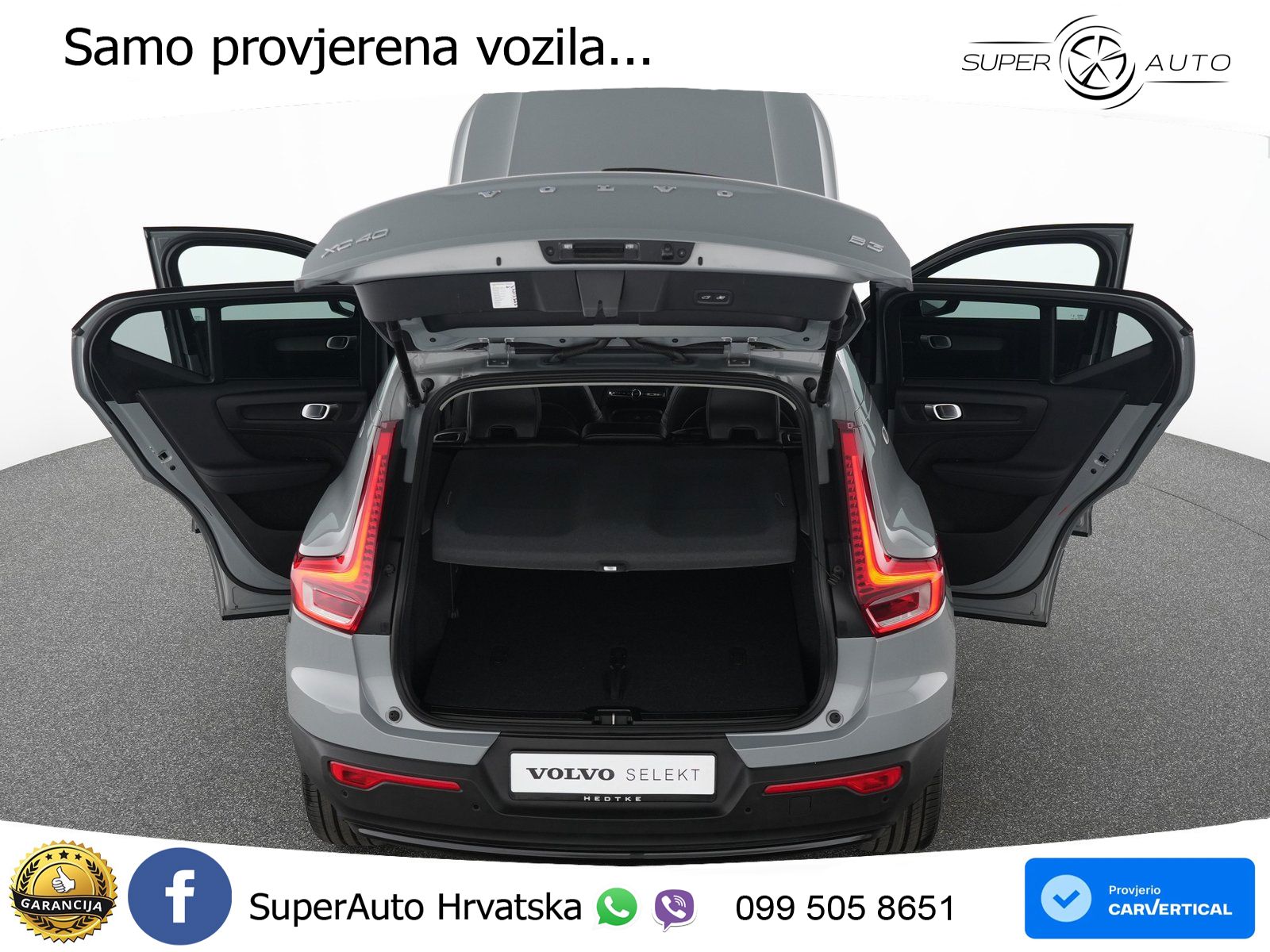 Volvo XC40 2.0 B3 163 KS Automatic ACC+GR SJED+360+PANO