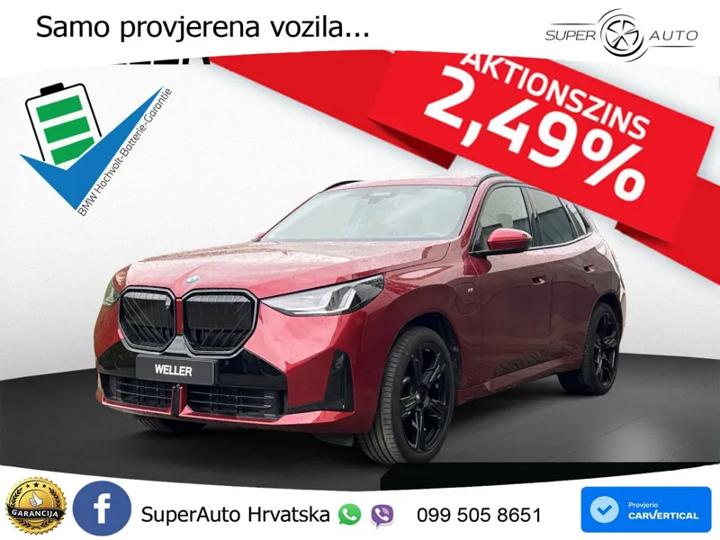 BMW X3 30e xDrive Steptronic M Sport LED+GR SJED+ACC