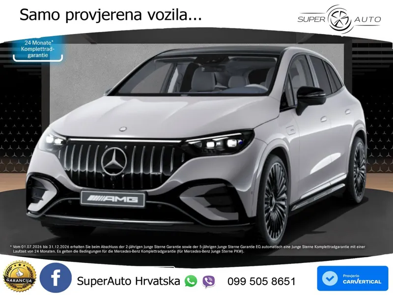 Mercedes EQE SUV AMG 53 100 kWh (626 KS) 4MATIC+ LED+GR SJED+ACC