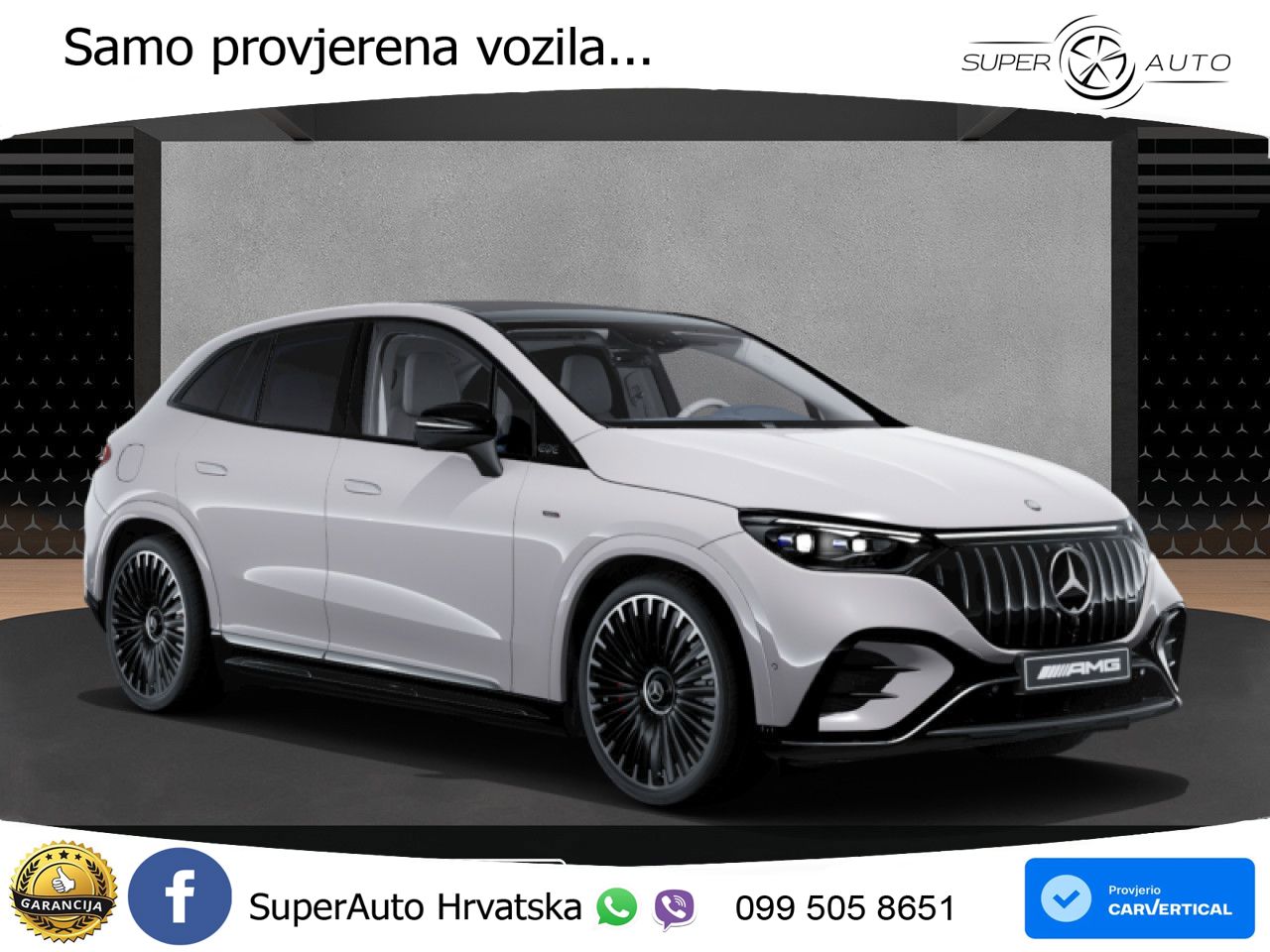 Mercedes EQE SUV AMG 53 100 kWh (626 KS) 4MATIC+ LED+GR SJED+ACC