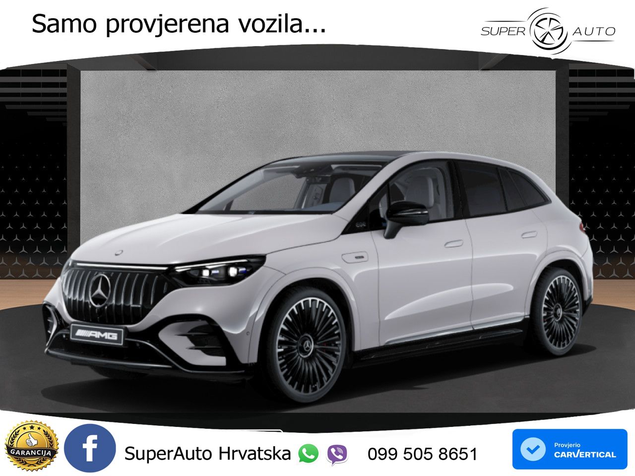 Mercedes EQE SUV AMG 53 100 kWh (626 KS) 4MATIC+ LED+GR SJED+ACC