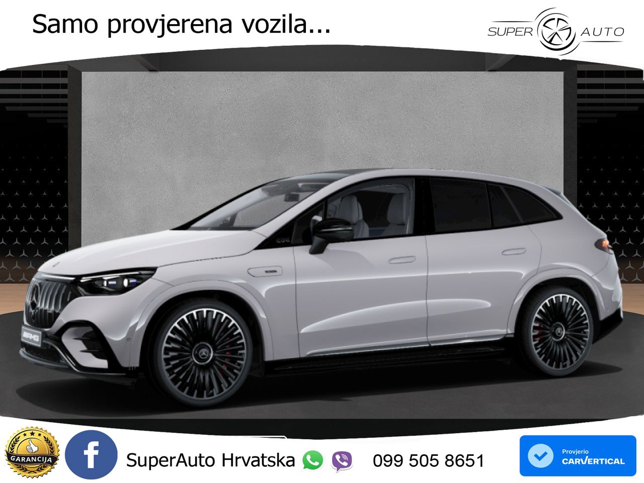 Mercedes EQE SUV AMG 53 100 kWh (626 KS) 4MATIC+ LED+GR SJED+ACC