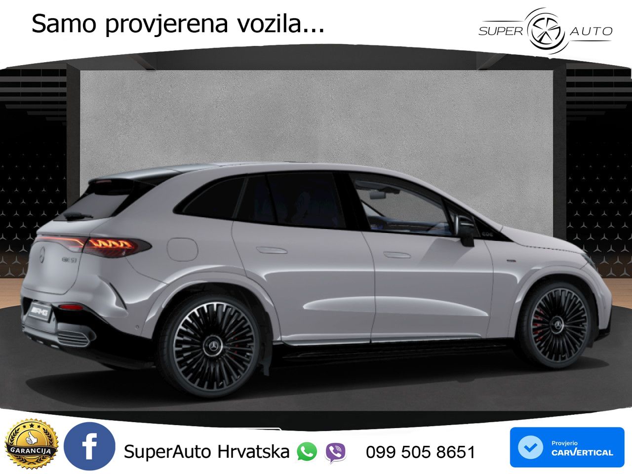 Mercedes EQE SUV AMG 53 100 kWh (626 KS) 4MATIC+ LED+GR SJED+ACC
