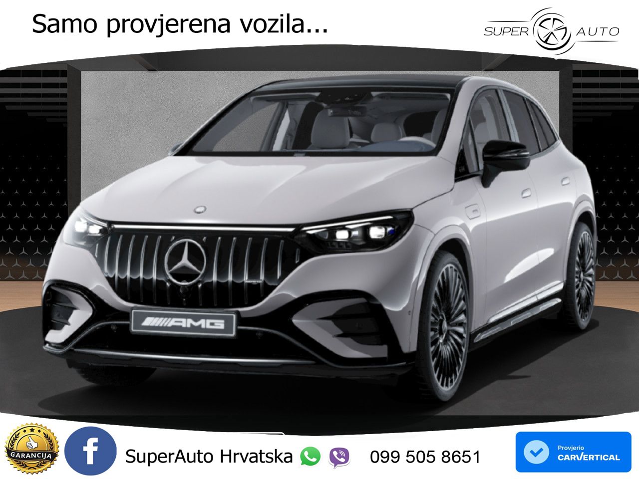 Mercedes EQE SUV AMG 53 100 kWh (626 KS) 4MATIC+ LED+GR SJED+ACC