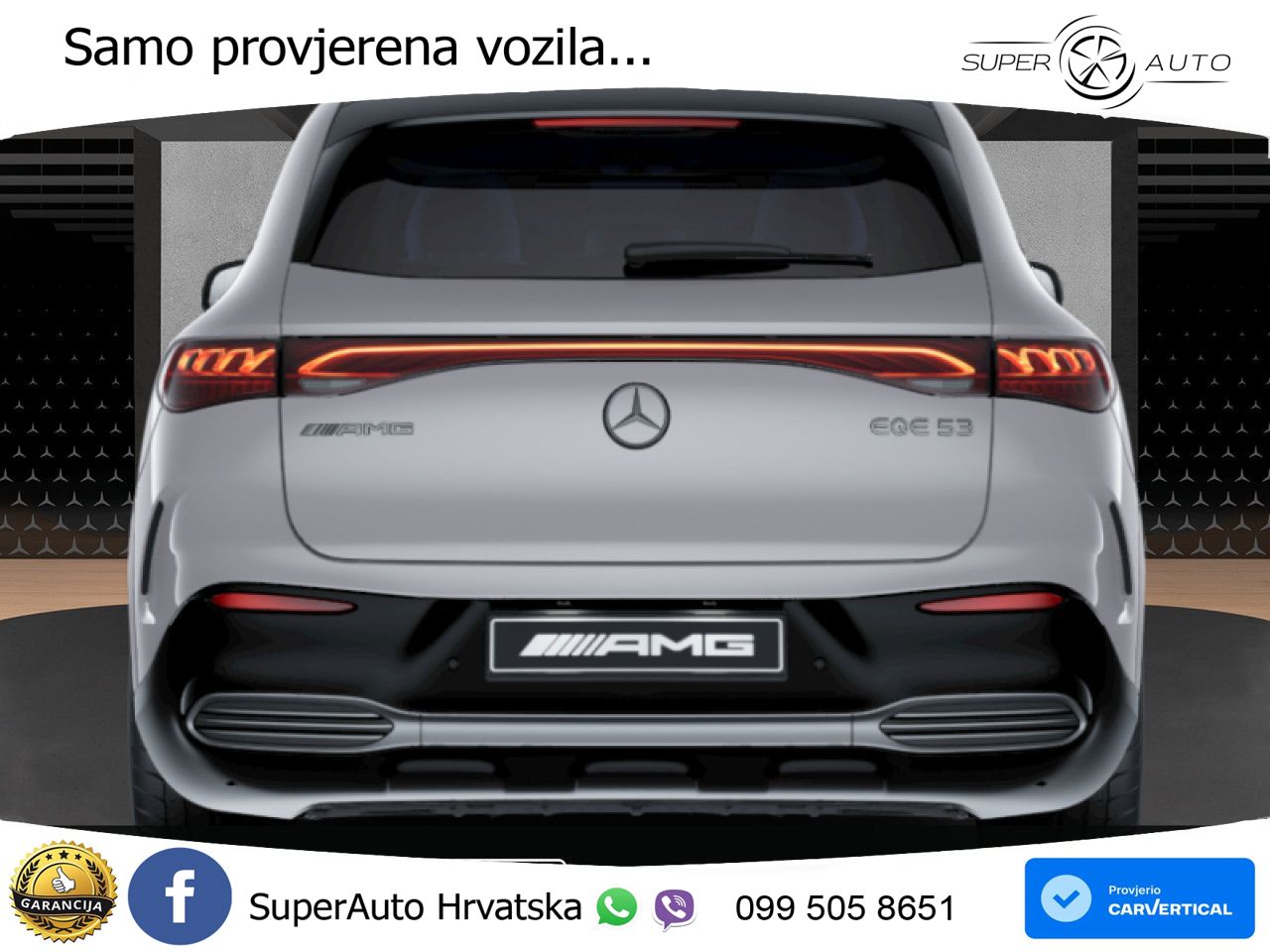 Mercedes EQE SUV AMG 53 100 kWh (626 KS) 4MATIC+ LED+GR SJED+ACC