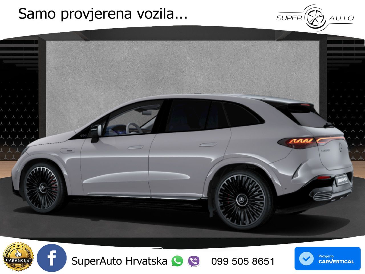Mercedes EQE SUV AMG 53 100 kWh (626 KS) 4MATIC+ LED+GR SJED+ACC