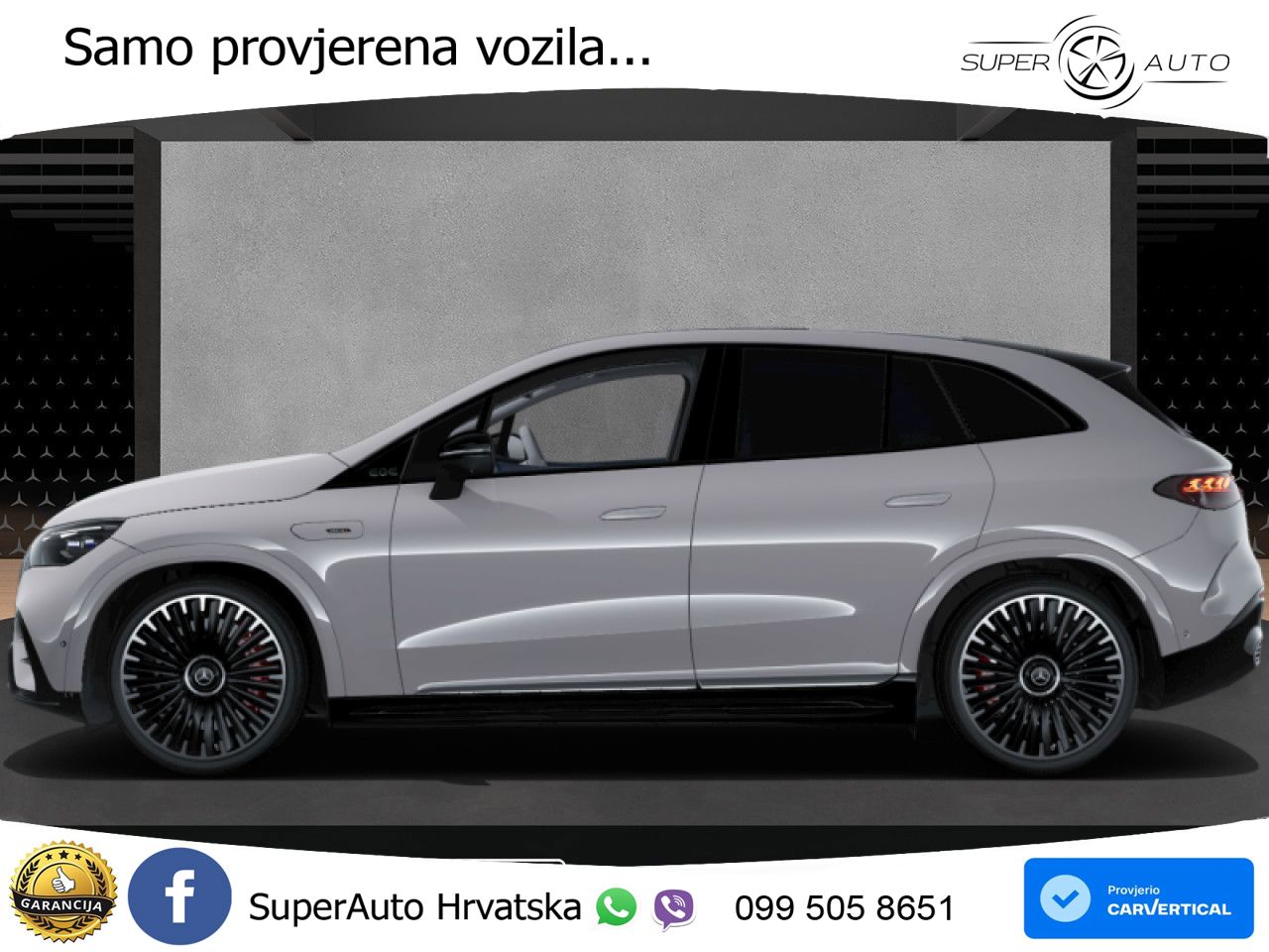 Mercedes EQE SUV AMG 53 100 kWh (626 KS) 4MATIC+ LED+GR SJED+ACC