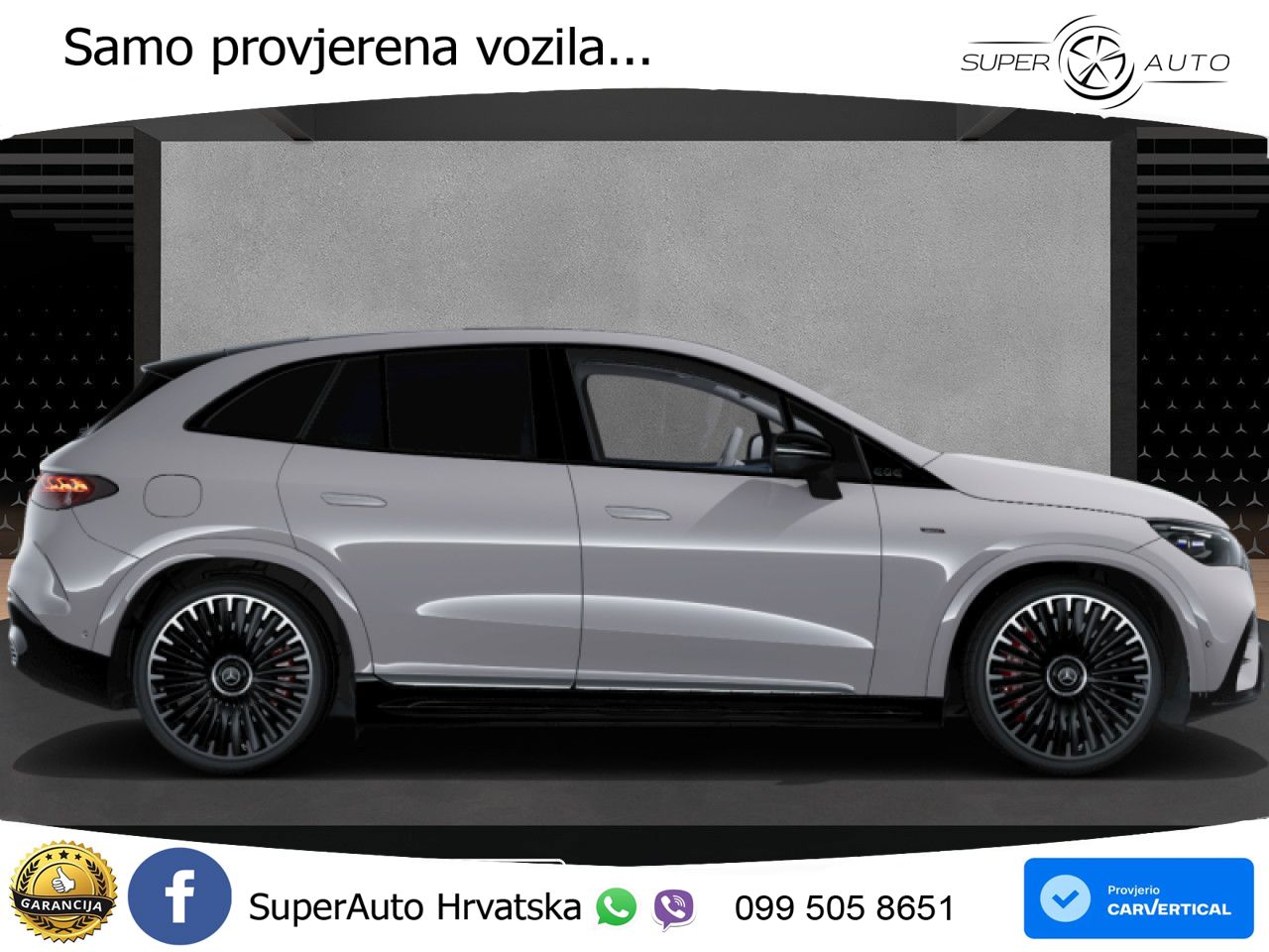 Mercedes EQE SUV AMG 53 100 kWh (626 KS) 4MATIC+ LED+GR SJED+ACC