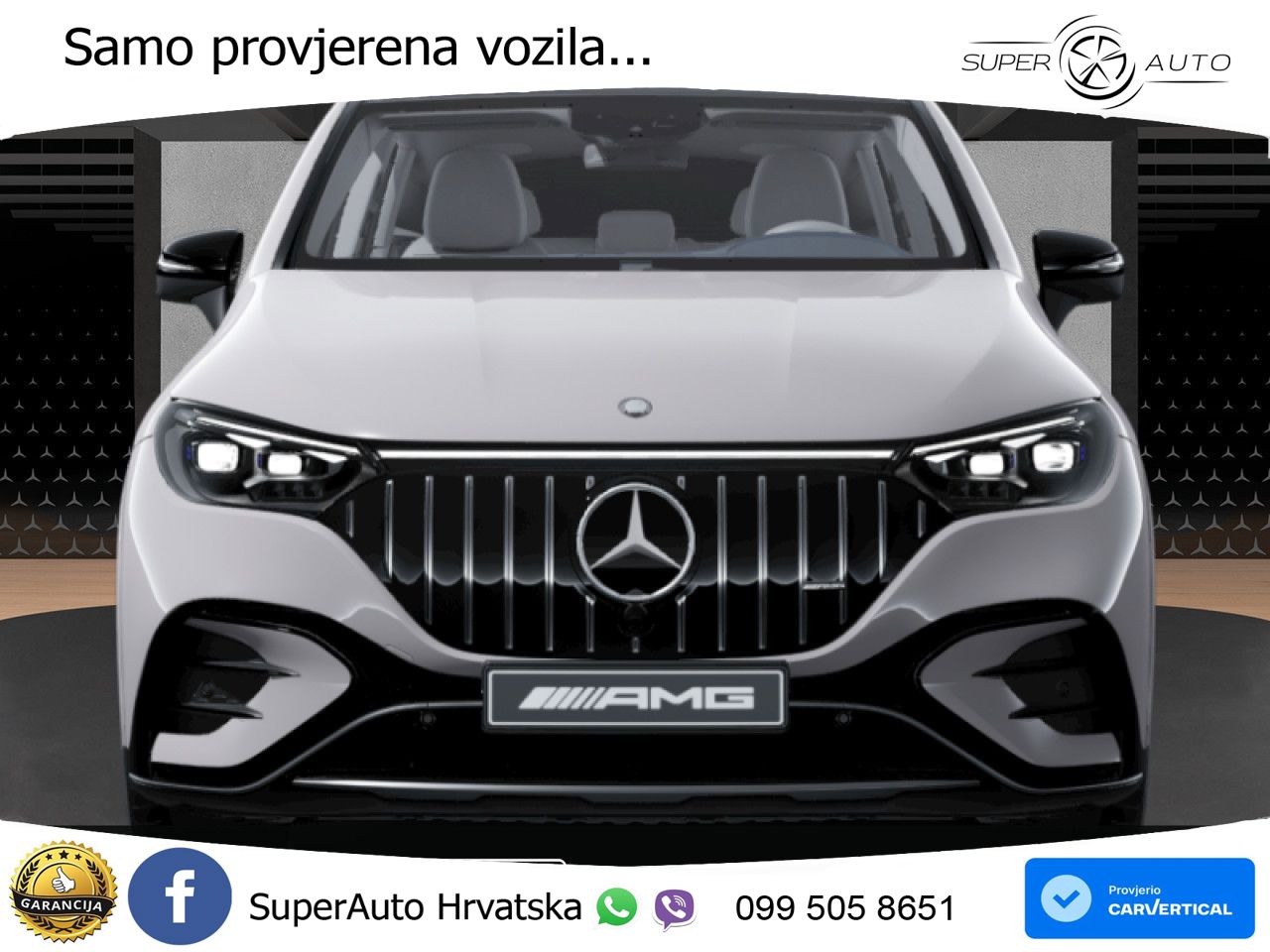 Mercedes EQE SUV AMG 53 100 kWh (626 KS) 4MATIC+ LED+GR SJED+ACC