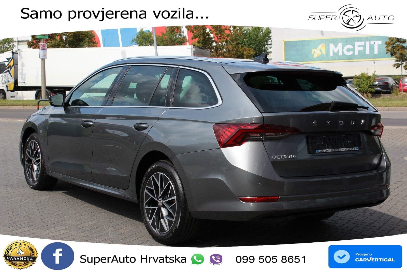Škoda Octavia Combi 2.0 TDI (150 KS) DSG LED+GR SJED+ACC