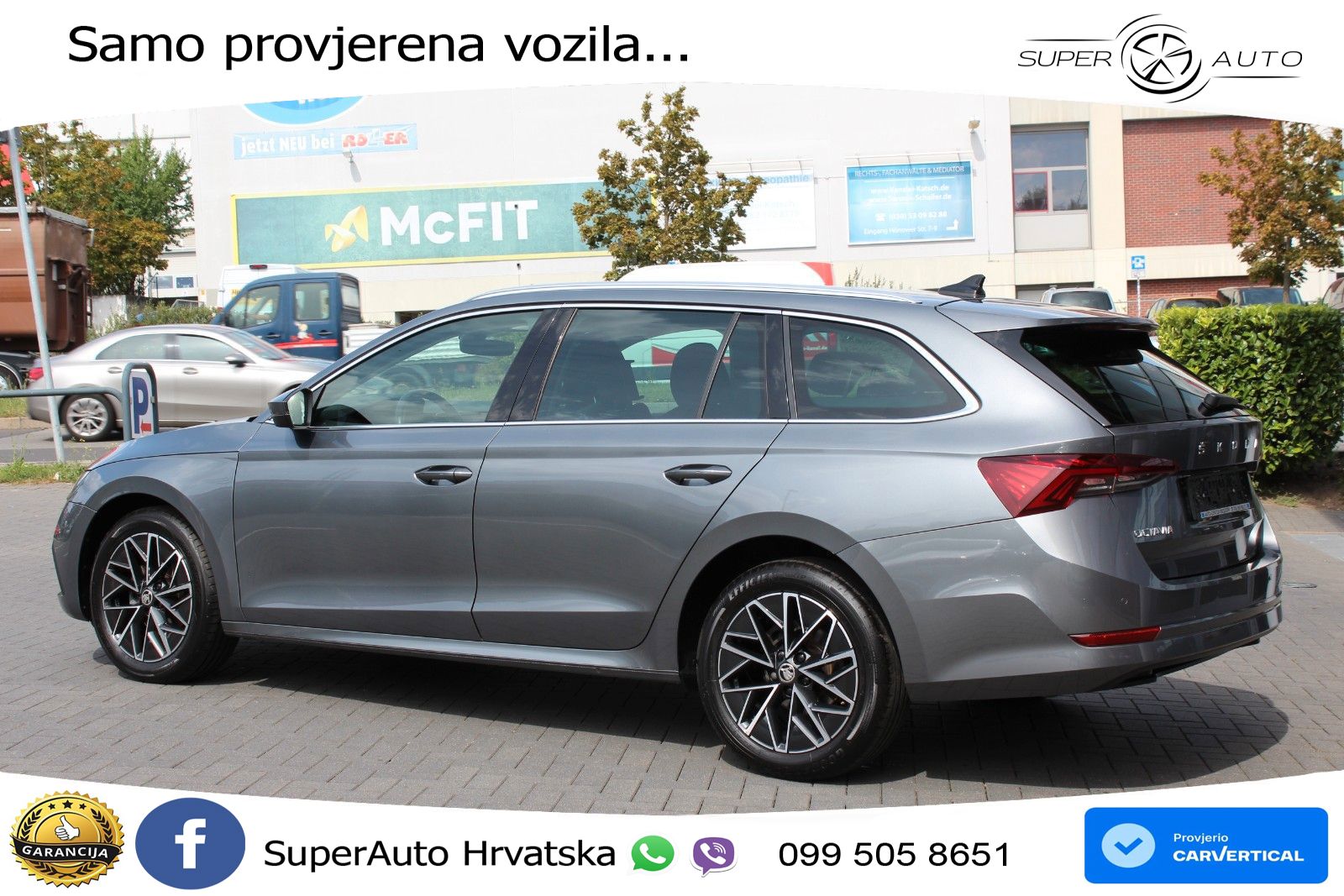 Škoda Octavia Combi 2.0 TDI (150 KS) DSG LED+GR SJED+ACC