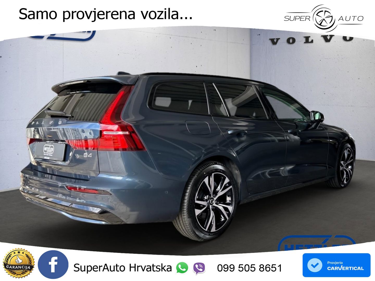 Volvo V60 2.0 B4 Benzin DCT LED+GR SJED+ACC
