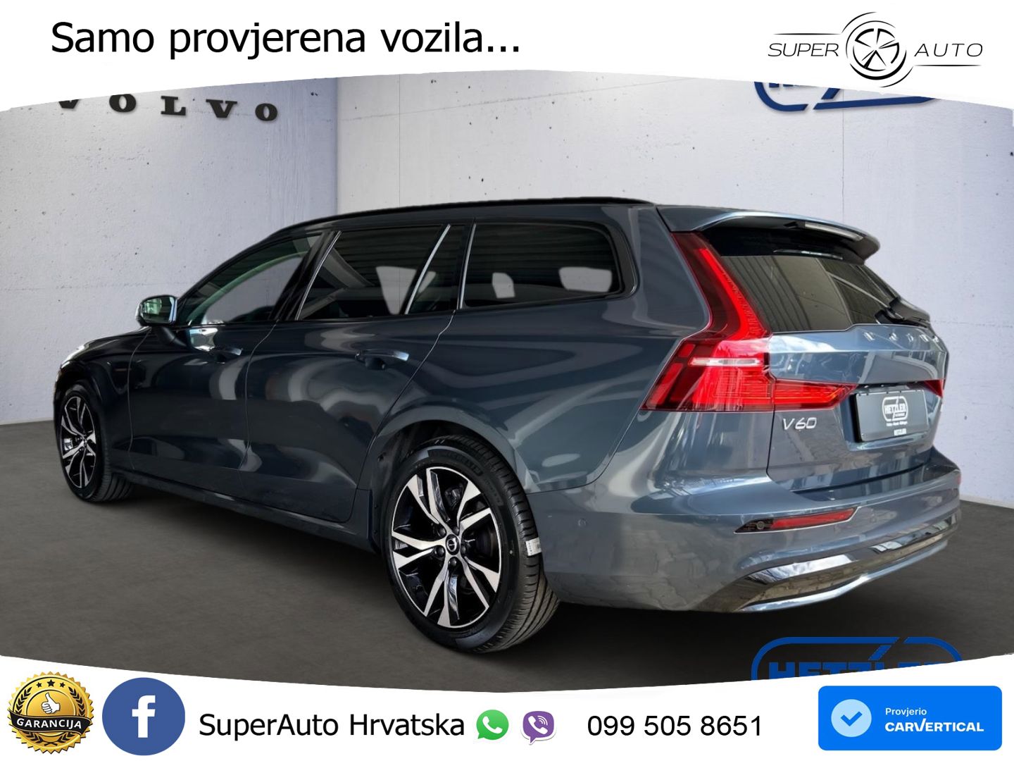 Volvo V60 2.0 B4 Benzin DCT LED+GR SJED+ACC