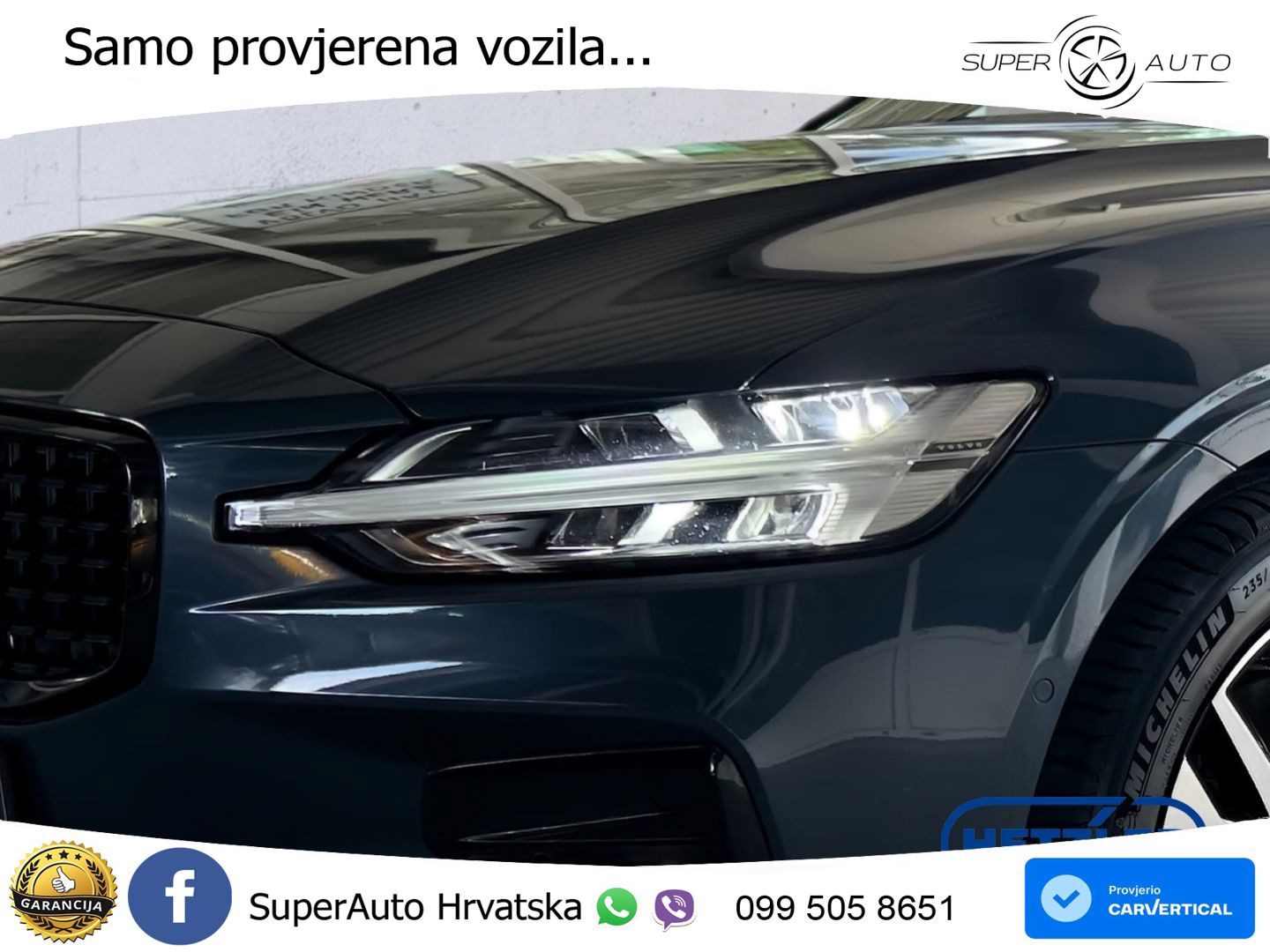 Volvo V60 2.0 B4 Benzin DCT LED+GR SJED+ACC