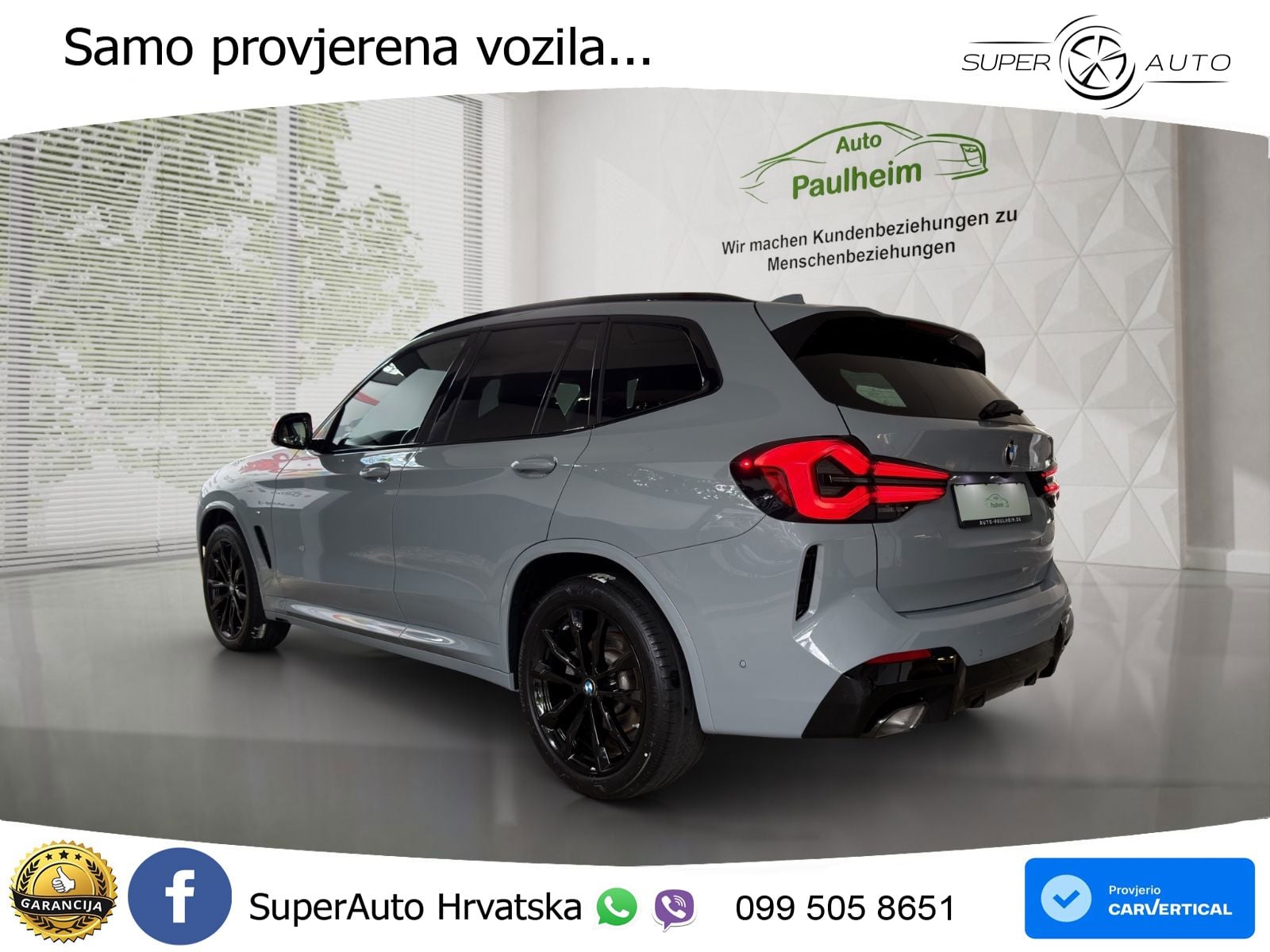 BMW X3 30d xDrive Steptronic M Sport LED+GR SJED+ACC