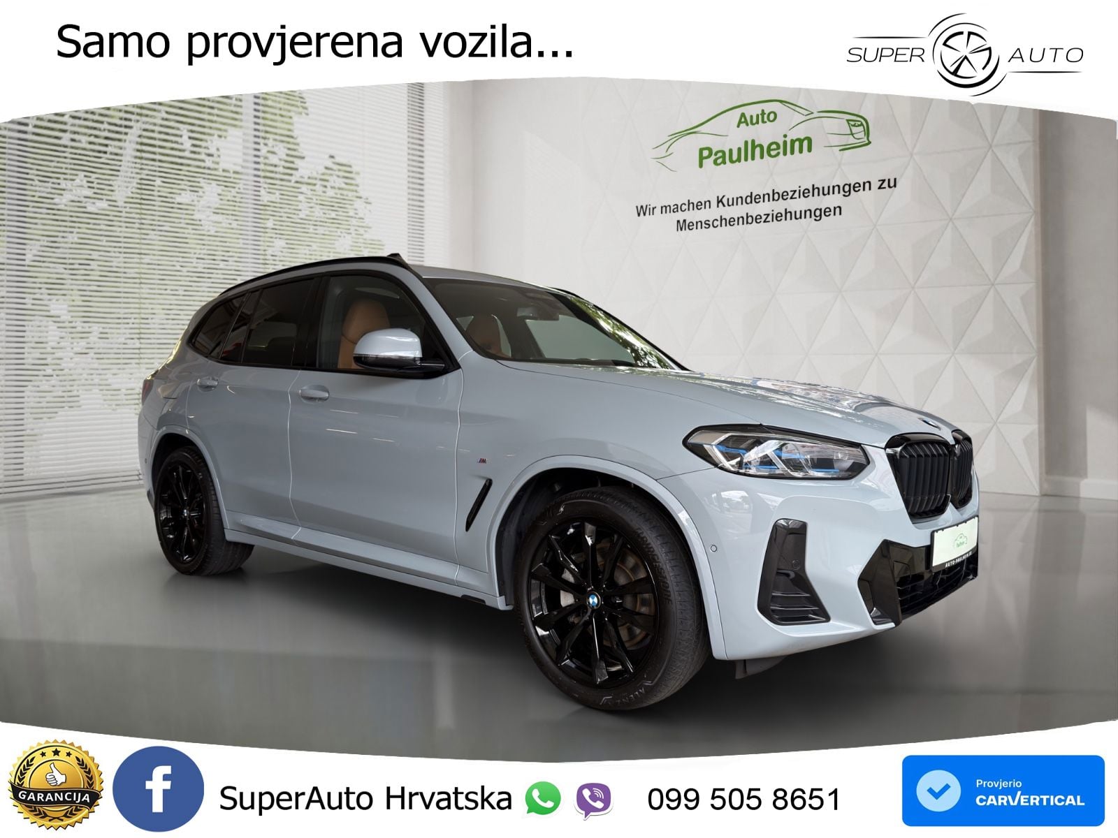 BMW X3 30d xDrive Steptronic M Sport LED+GR SJED+ACC