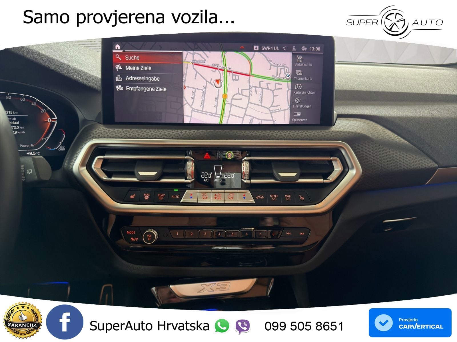 BMW X3 30d xDrive Steptronic M Sport LED+GR SJED+ACC
