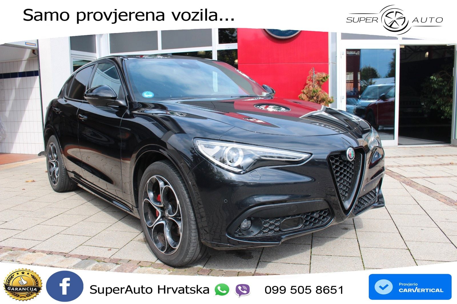 Alfa Romeo Stelvio 2.2 MultiJet II (210 KS) Q4 Automatic LED+GR SJED+ACC