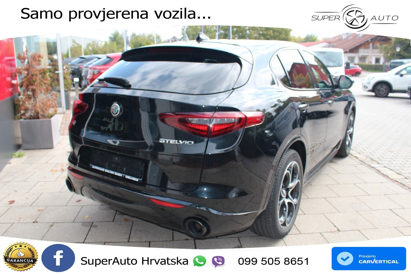Alfa Romeo Stelvio 2.2 MultiJet II (210 KS) Q4 Automatic LED+GR SJED+ACC