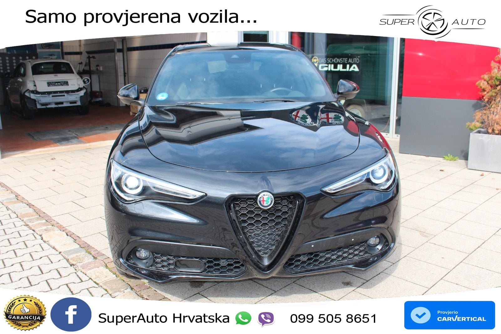 Alfa Romeo Stelvio 2.2 MultiJet II (210 KS) Q4 Automatic LED+GR SJED+ACC