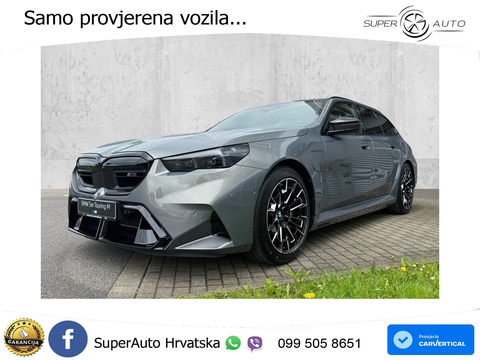 BMW M5 Touring 4.4 V8 (727 KS) xDrive Steptronic LED+GR SJED+ACC