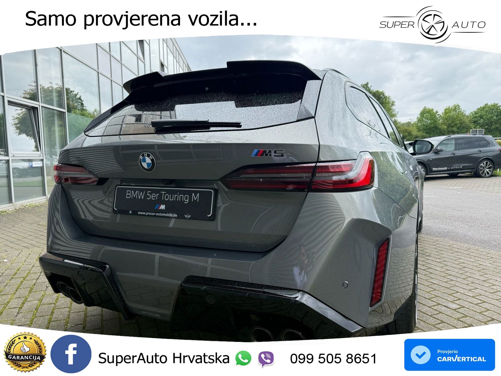 BMW M5 Touring 4.4 V8 (727 KS) xDrive Steptronic LED+GR SJED+ACC