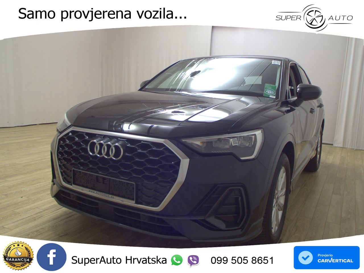 Audi Q3 II Sportback 35 TFSI (150 KS) S tronic LED+GR SJED+ACC