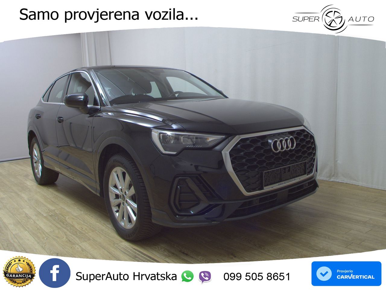 Audi Q3 II Sportback 35 TFSI (150 KS) S tronic LED+GR SJED+ACC