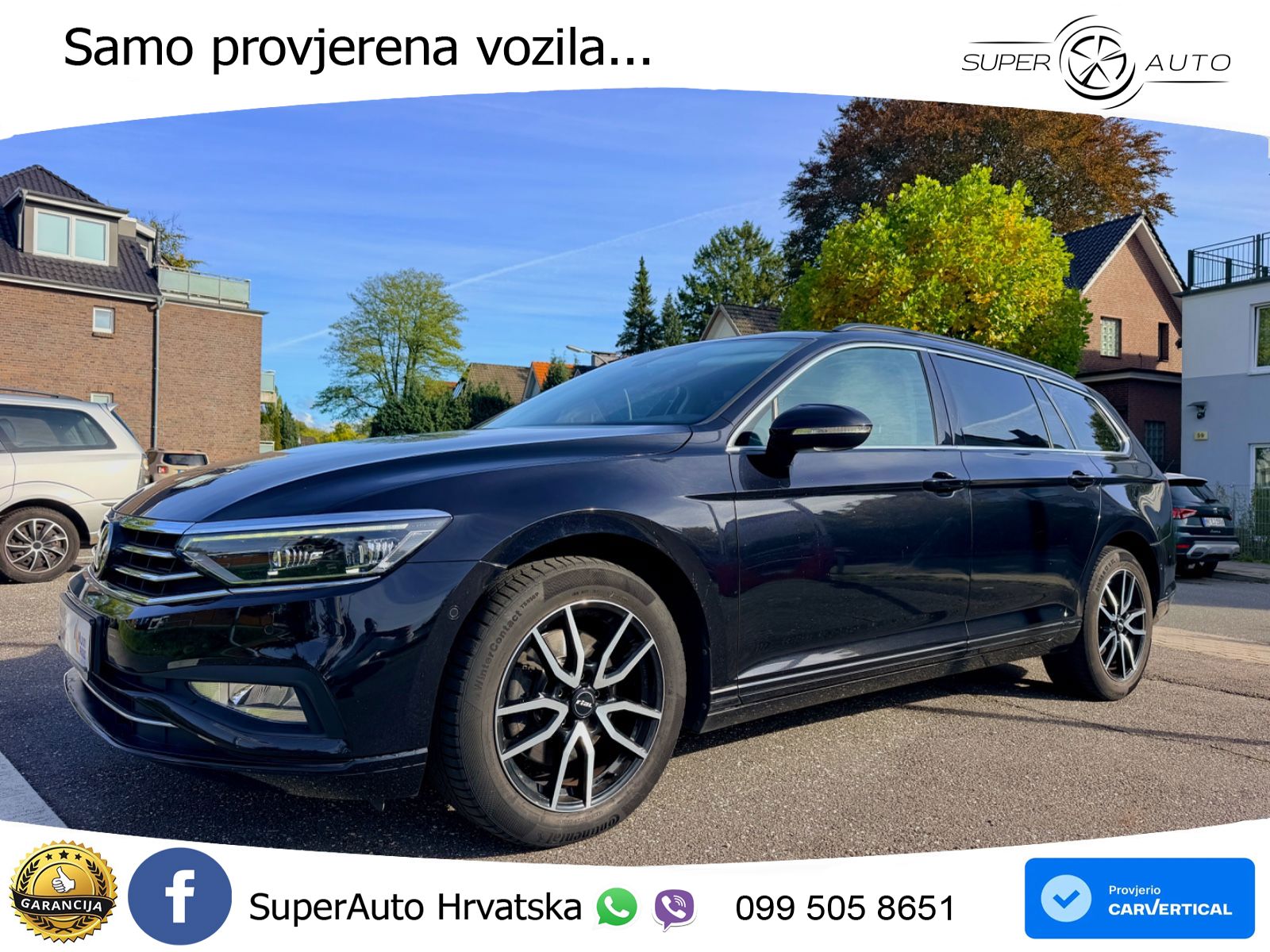 Volkswagen Passat Variant 2.0 TSI (190 KS) DSG Business LED+GR SJED+ACC