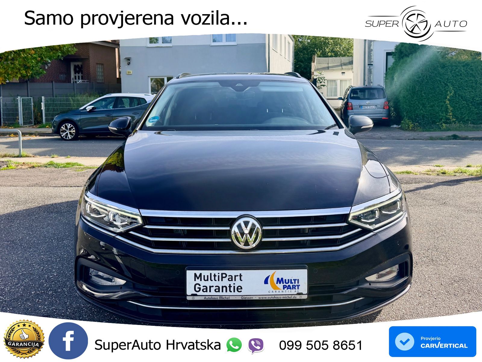 Volkswagen Passat Variant 2.0 TSI (190 KS) DSG Business LED+GR SJED+ACC