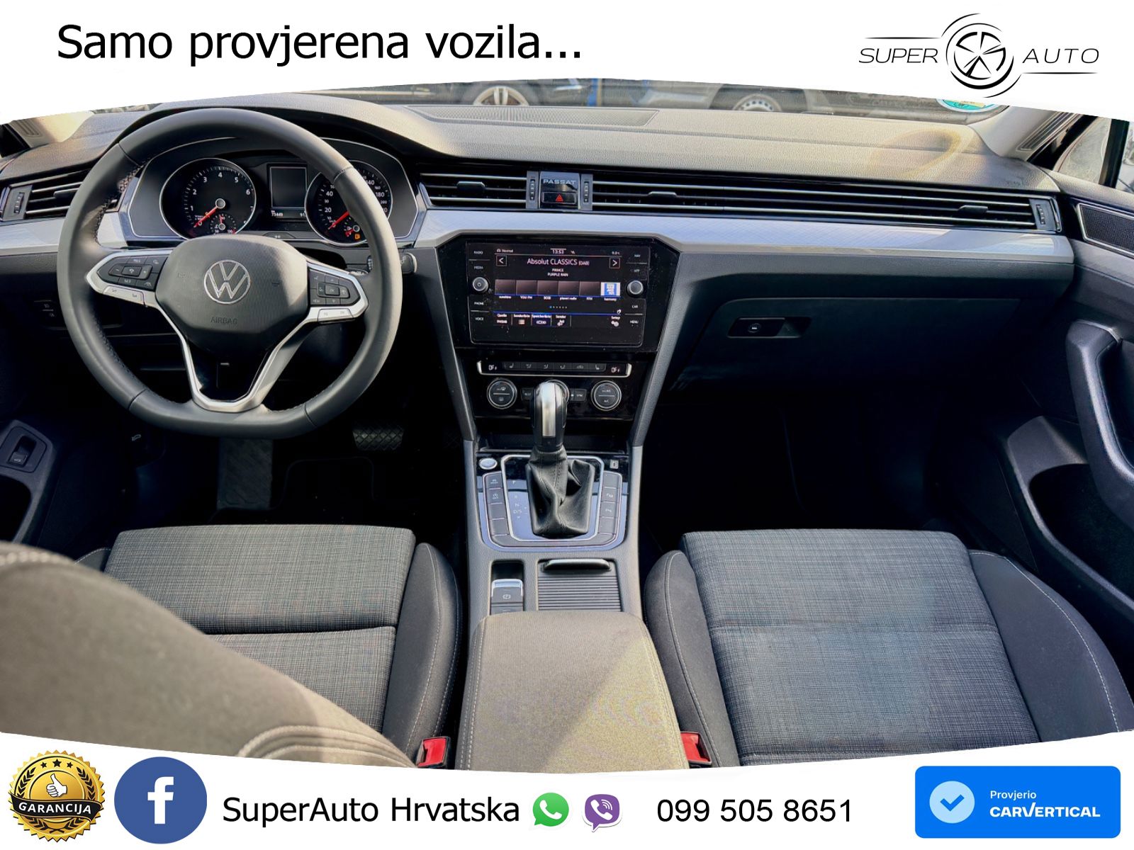 Volkswagen Passat Variant 2.0 TSI (190 KS) DSG Business LED+GR SJED+ACC