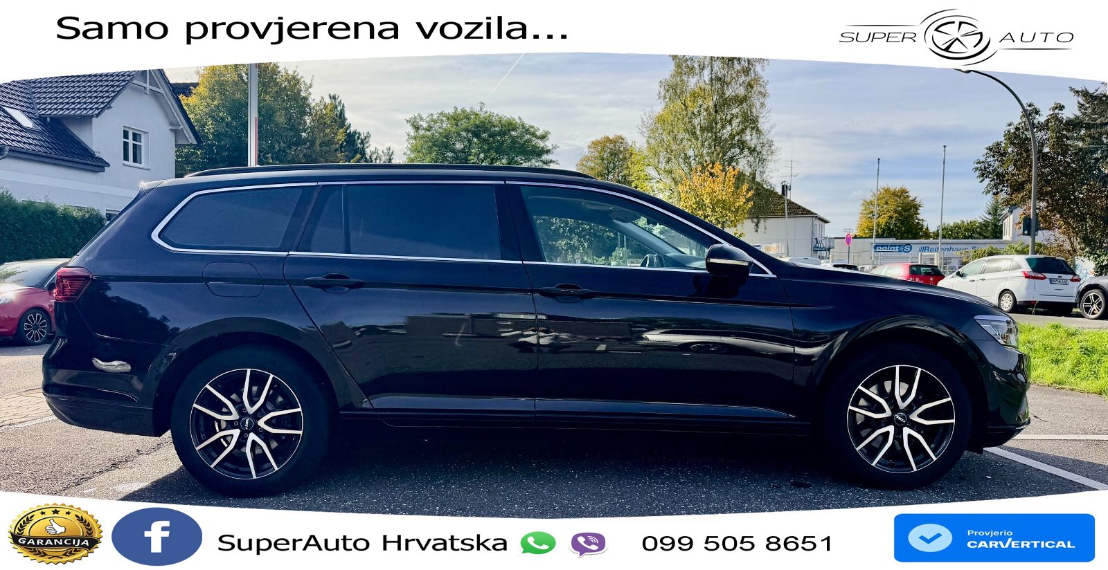 Volkswagen Passat Variant 2.0 TSI (190 KS) DSG Business LED+GR SJED+ACC