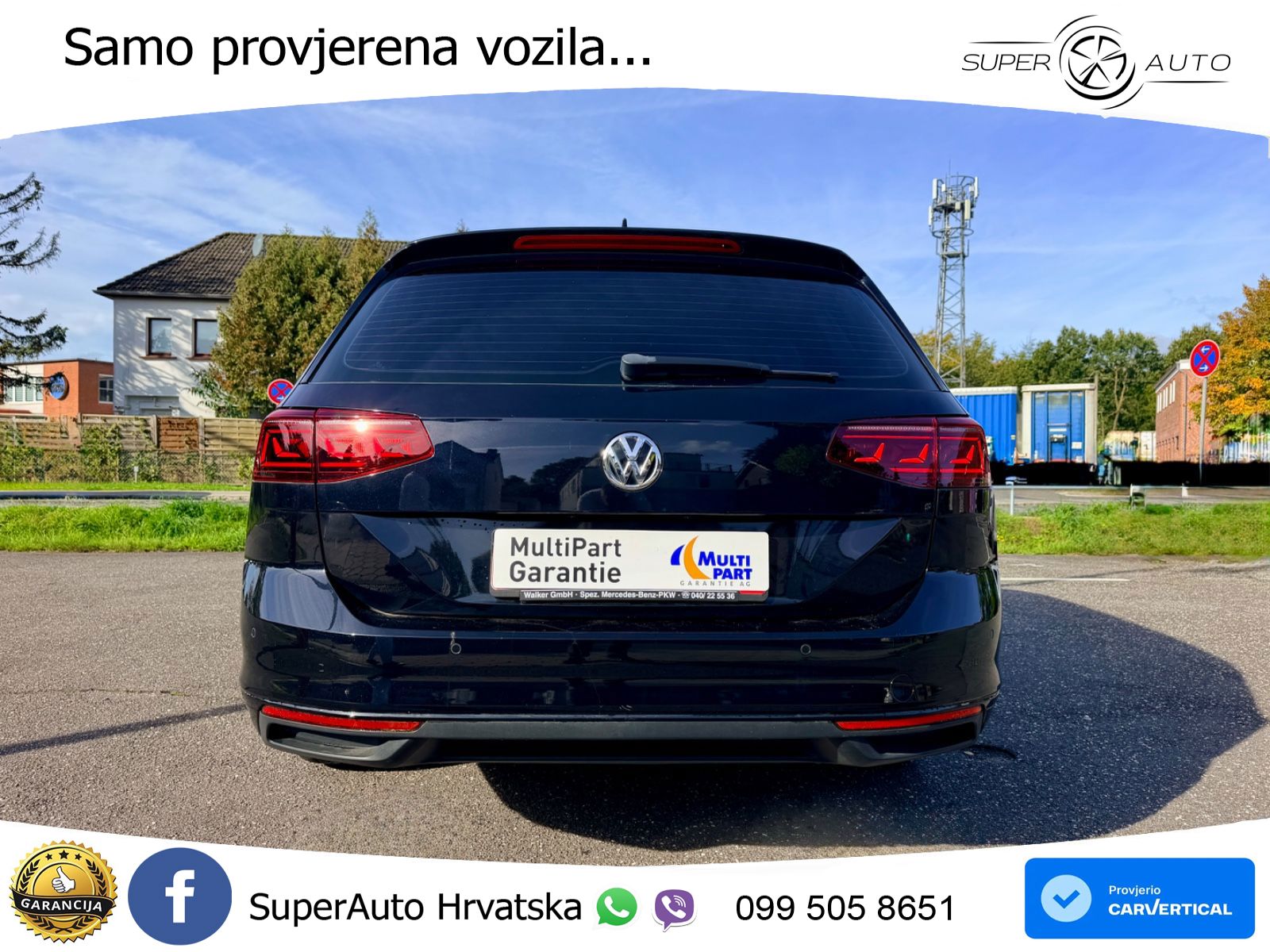 Volkswagen Passat Variant 2.0 TSI (190 KS) DSG Business LED+GR SJED+ACC