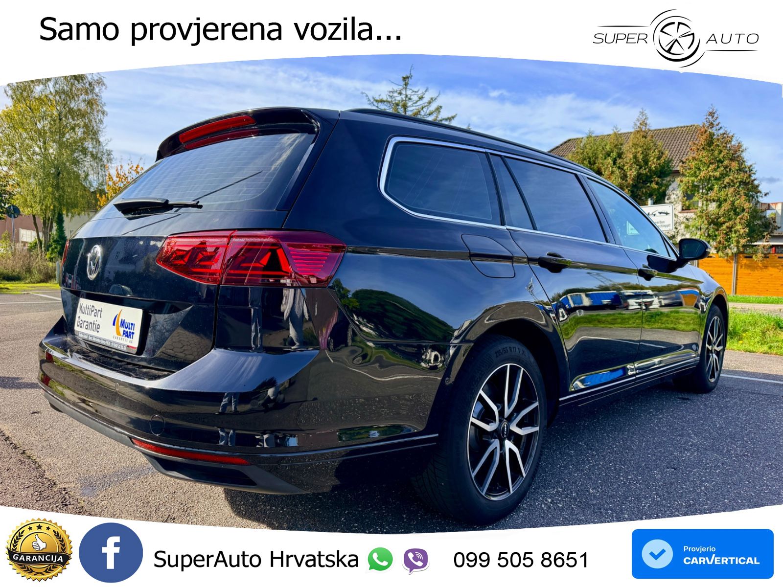 Volkswagen Passat Variant 2.0 TSI (190 KS) DSG Business LED+GR SJED+ACC