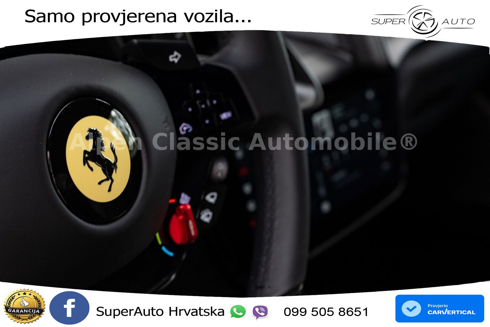 Ferrari Amalfi 3.9 V8 (640 KS) F1 DCT LED+GR SJED+ACC