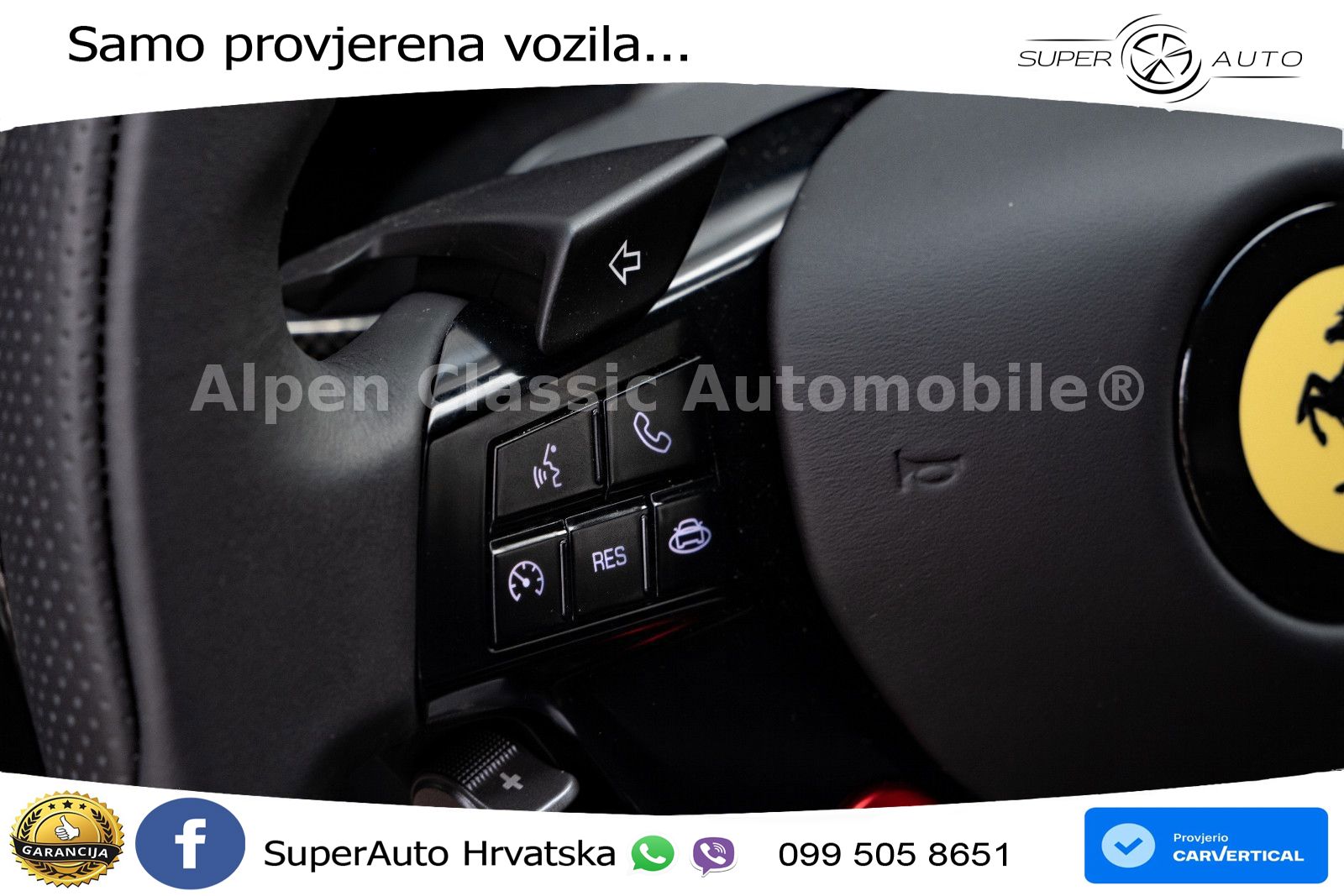 Ferrari Amalfi 3.9 V8 (640 KS) F1 DCT LED+GR SJED+ACC