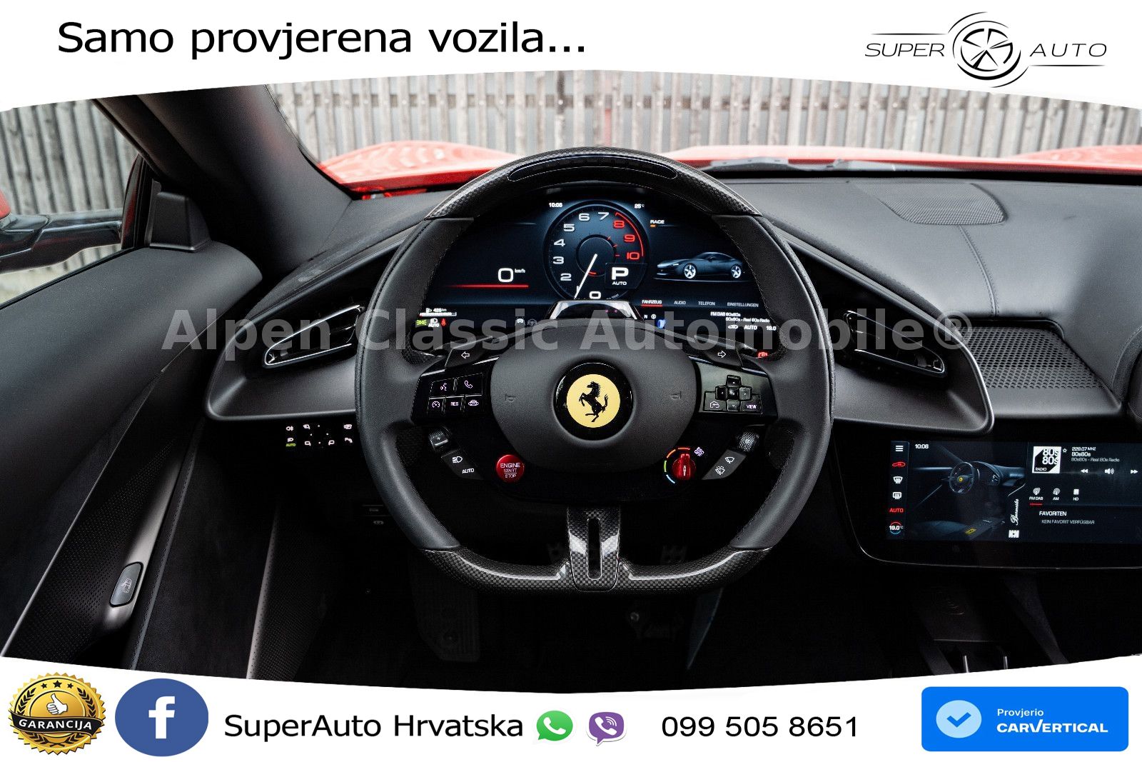 Ferrari Amalfi 3.9 V8 (640 KS) F1 DCT LED+GR SJED+ACC