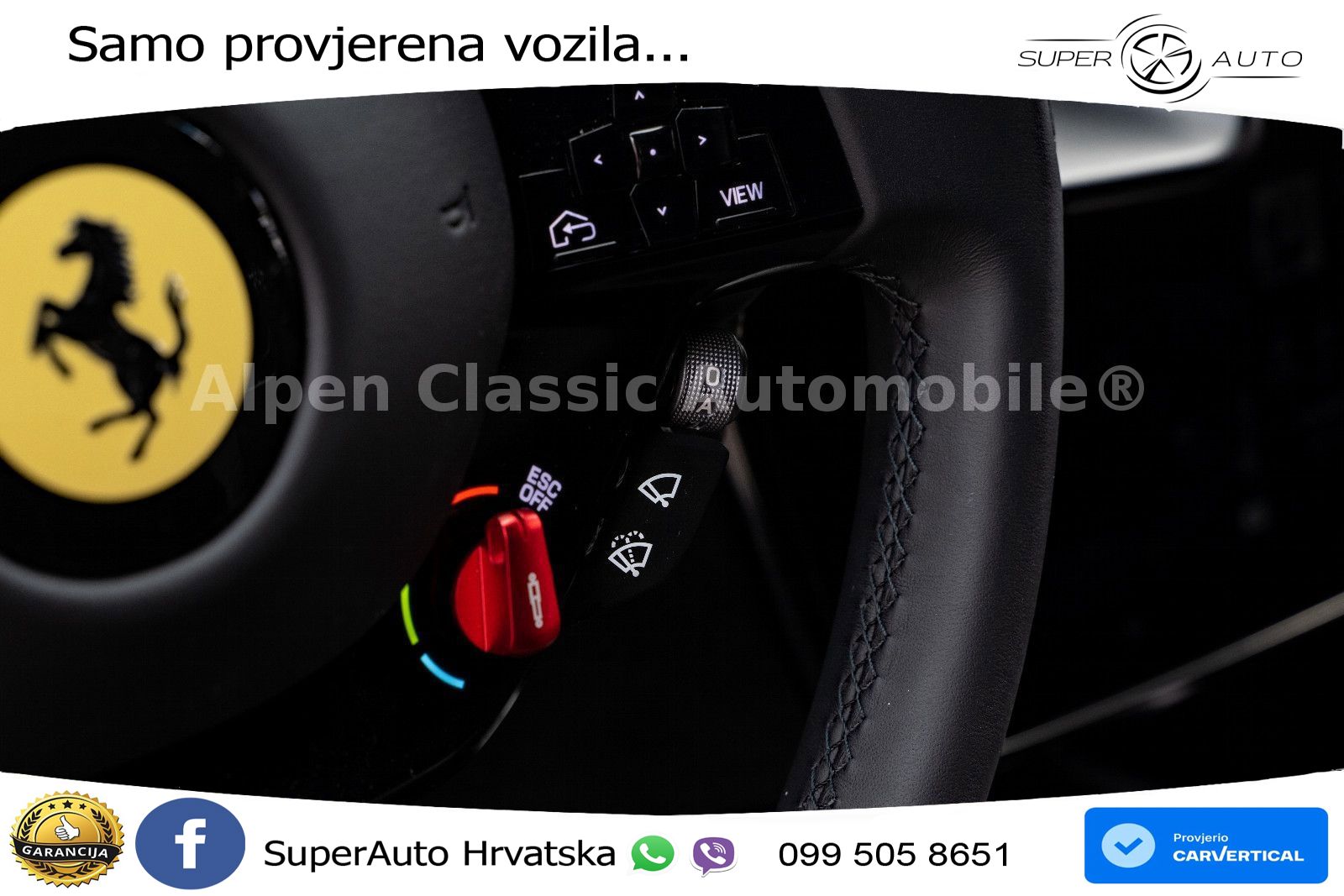 Ferrari Amalfi 3.9 V8 (640 KS) F1 DCT LED+GR SJED+ACC