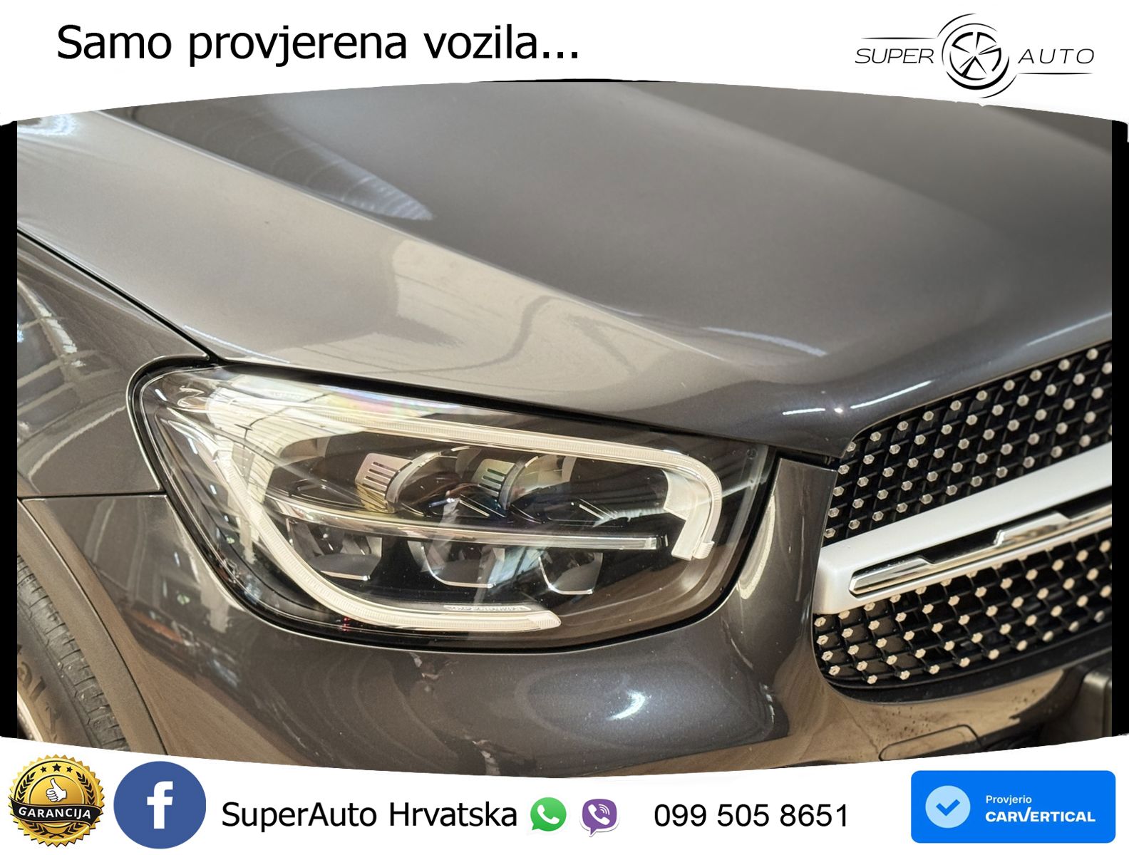 Mercedes GLC 220d (194 KS) 4MATIC G-TRONIC AMG LED+GR SJED+ACC