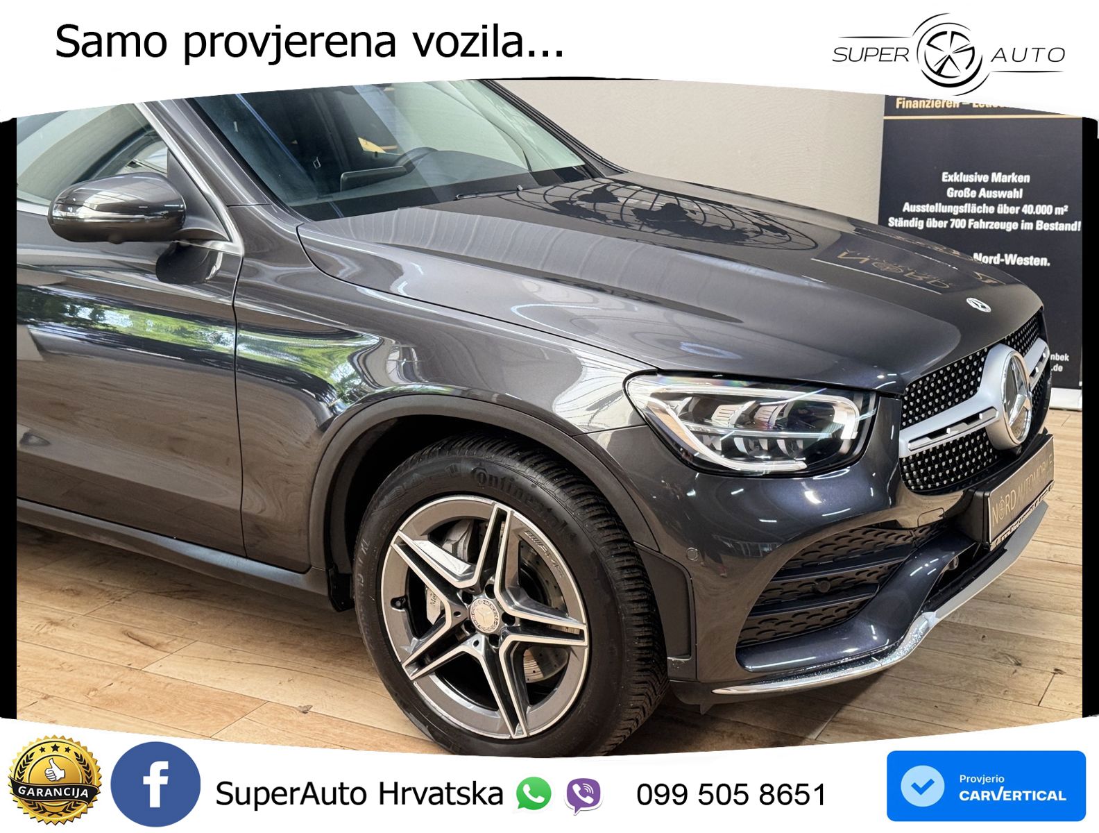 Mercedes GLC 220d (194 KS) 4MATIC G-TRONIC AMG LED+GR SJED+ACC