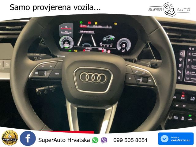 Audi A3 Sportback 40 TFSI e (204 KS) Plug-in Hybrid S tronic advanced LED+GR SJED+ACC
