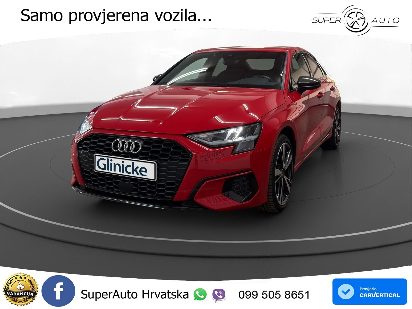 Audi A3 Limuzina 30 TDI (116 KS) S line